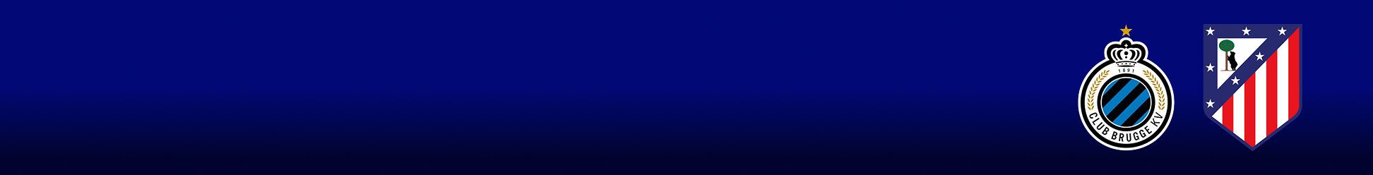 CHAMPIONS LEAGUE. CLUB BRUGGE VS ATLETICO MADRID