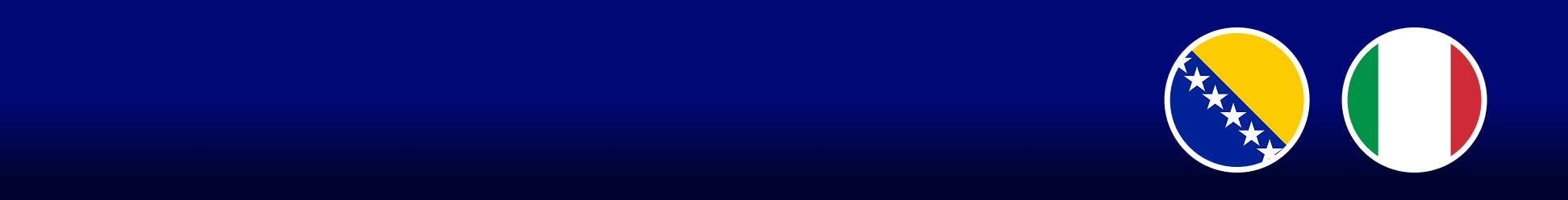 2026 WORLD CUP QUALIFIERS. BOSNIA AND HERZEGOVINA VS ITALIE