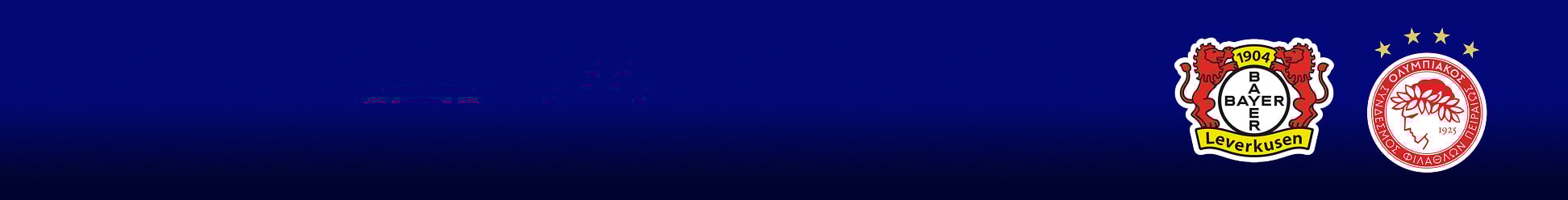 CHAMPIONS LEAGUE. LEVERKUSEN VS OLYMPIACOS